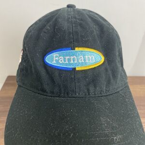 Farnam Logo Horse Health Vita Flex Pro Back Adjustable Hat Cap